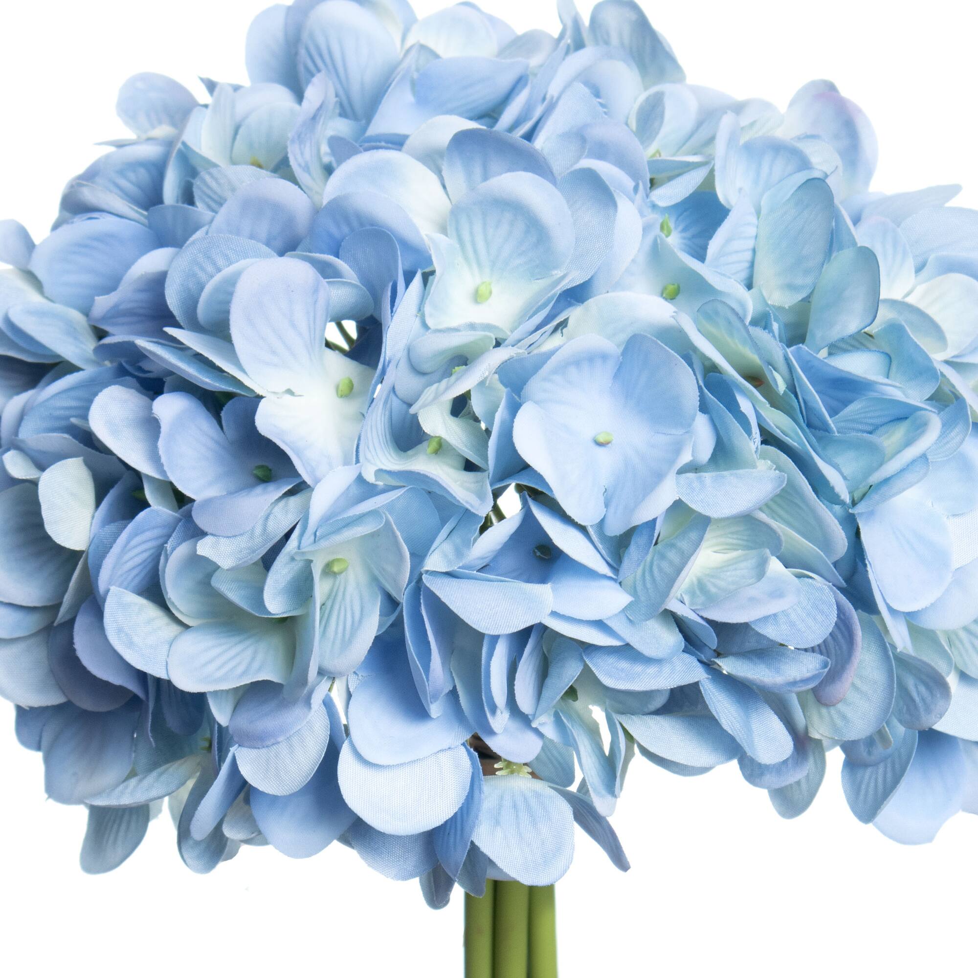 11" Blue Hydrangea Real Touch Stem Bundle by Ashland®